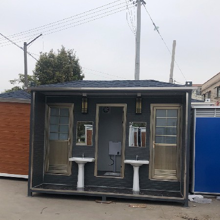 金属雕花厕所男女环保厕所城市房屋乡镇工地临时洗手间公共厕所