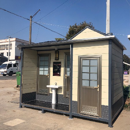 金属雕花厕所户外环保厕所公园广场公共厕所城镇工地临时卫生间