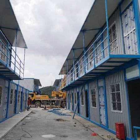 中山住人集装箱移动房屋办公室网红商业街商铺景区