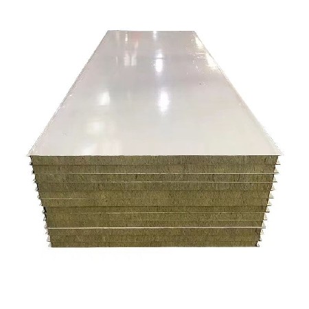 彩钢板荚芯棉净化无尘车间隔墙吊顶保温材料岩棉板泡沫板隔墙下单