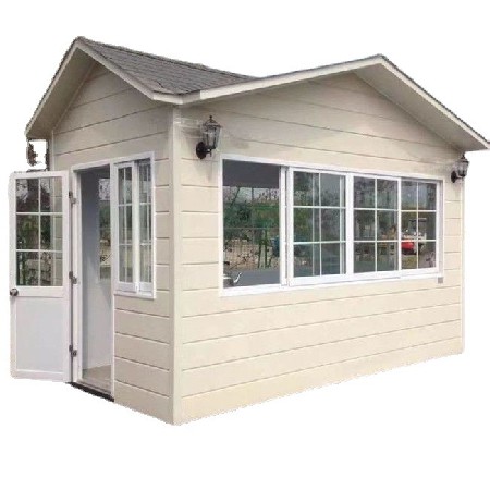 创意金属雕花岗亭户外农家乐防火可移动房屋钢结构售亭轻钢民宿房