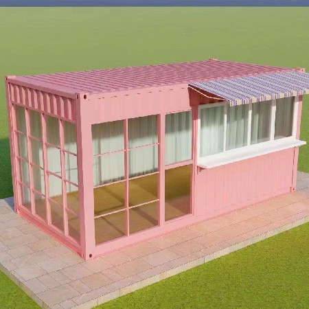 网红集装箱小商铺移动房咖啡厅景区奶茶店售货亭接待室阳光房民宿